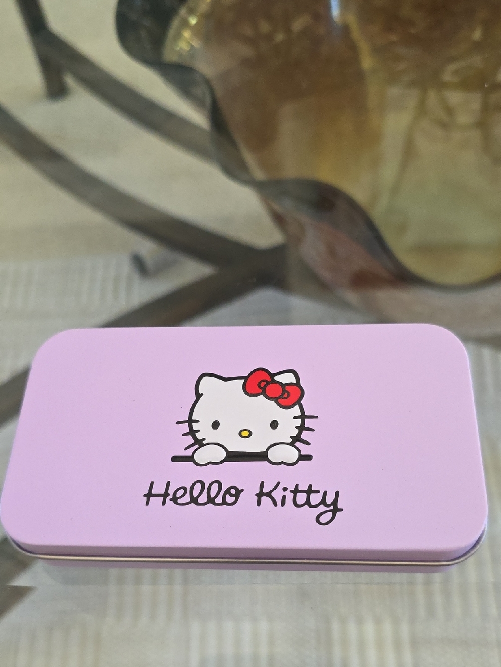 Hello Kitty Cosmetic Mini Brushes in Multiuse Case NO BRAND